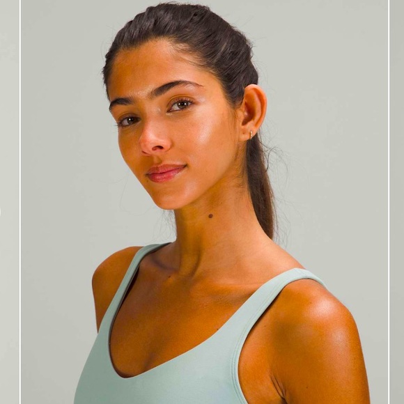 NEW Lululemon Align Tank *Waist Length in Silver Blue - Picture 2 of 5